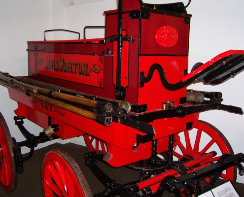 Pontypool Museum Fire Engine - Basement Gallery